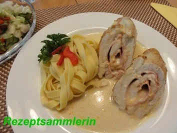 Rezept: Geflügel: HÄHNCHEN - ROULADEN Geflügel: HÄHNCHEN - ROULADEN - Rezept