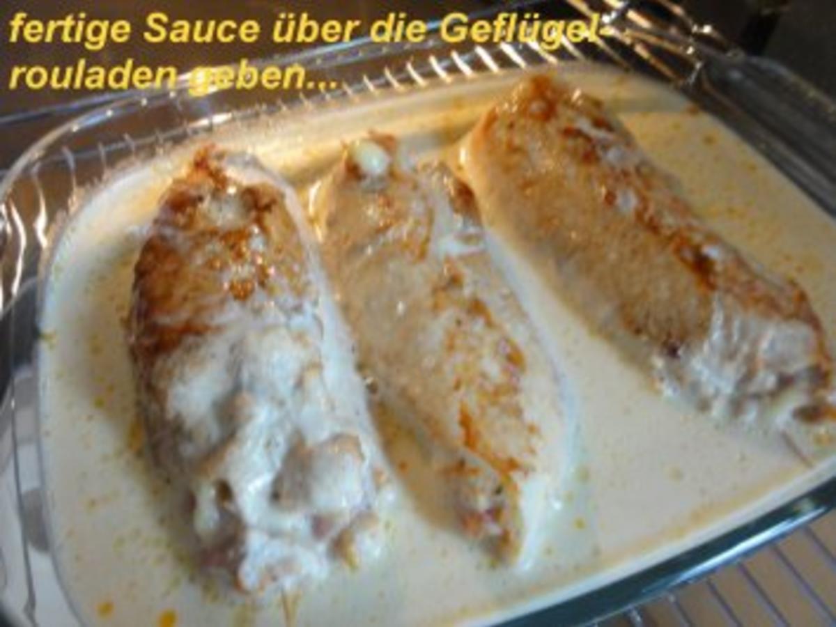 Gefl Gel H Hnchen Rouladen Rezept Kochbar De