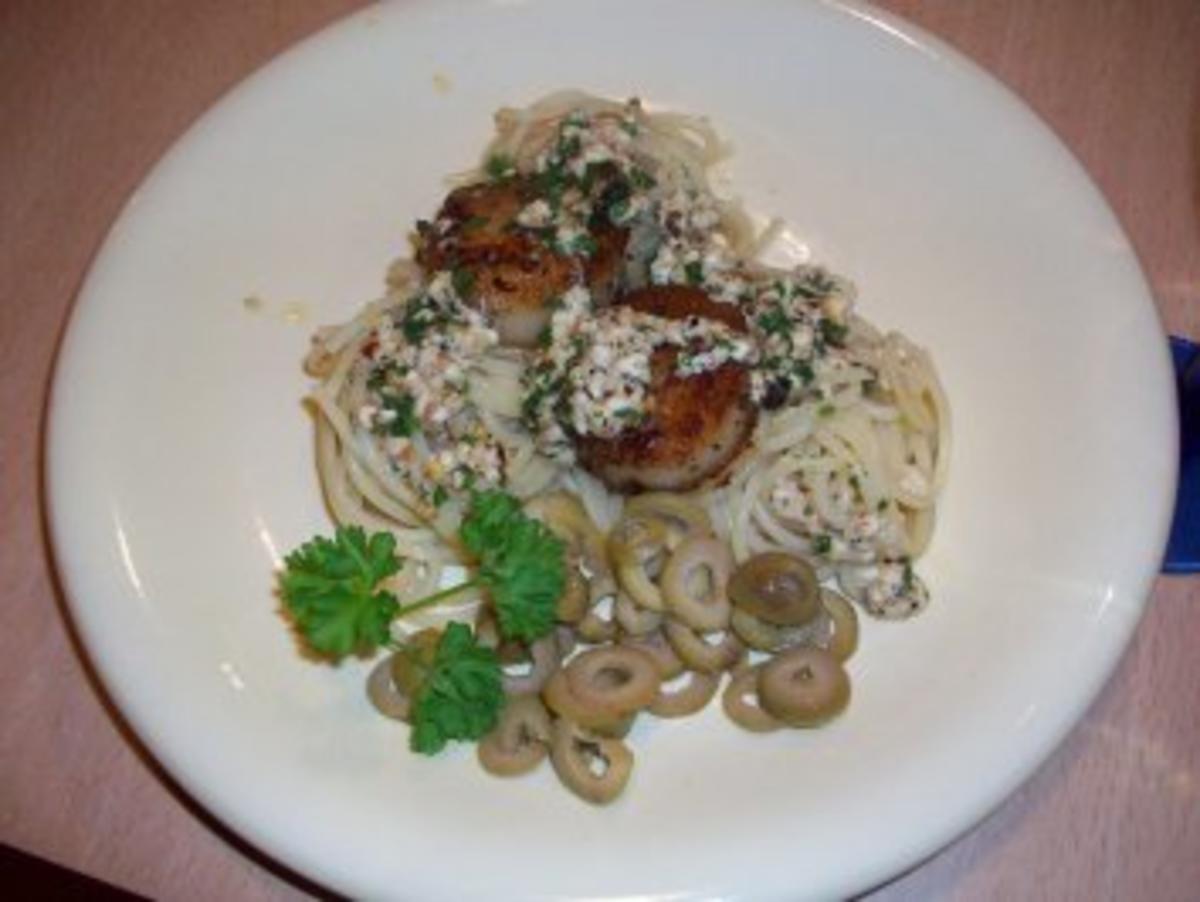 Jakobsmuscheln auf Spaghetti Neste - Rezept - Bild Nr. 2