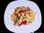Pasta: Tagliatelle mit Austernpilzen - Rezept