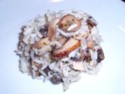 Beilage: Champignonreis mit Kräuterbutter - Rezept
