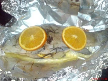 FISCH:.....Schleie in Alufolie gegart - Rezept - Bild Nr. 6