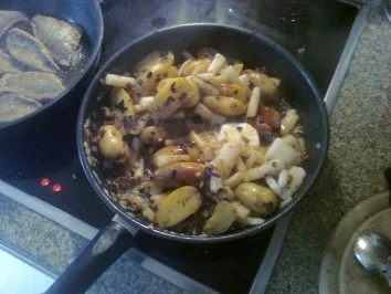 Dorade auf Rosmarin-Schwarzwurzel-Kartoffeln - Rezept - Bild Nr. 2