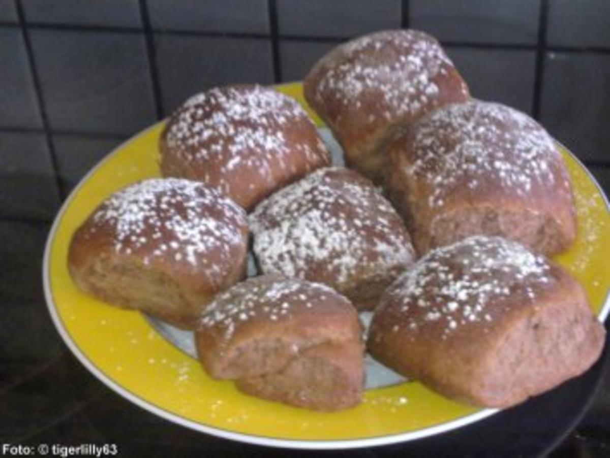 Schokoladen-Rohrnudeln - Rezept mit Bild - kochbar.de