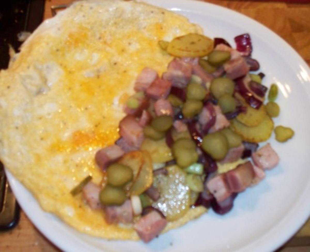 Bauernfrühstück-Omlette - Rezept - Bild Nr. 4