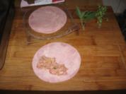 Kochschinken gefüllt - Rezept