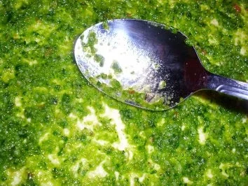 Pizza: Bärlauch-Margarita - Rezept - Bild Nr. 3