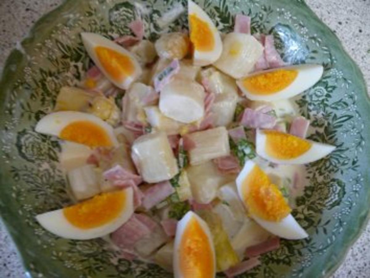 Spargel-Salat (schnelles Abendessen) - Rezept