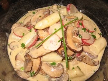 Spargel-Champignonsalat - Rezept - Bild Nr. 2