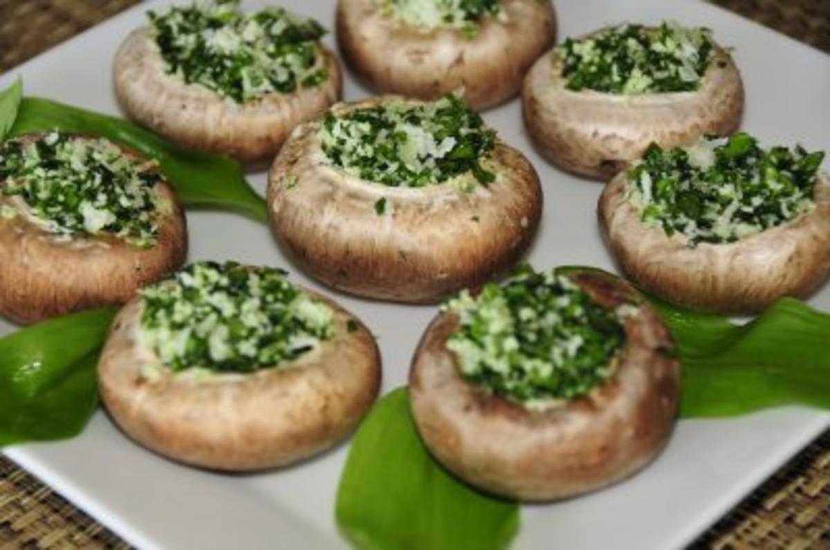 Bilder für Tapas & Fingerfood: Bärlauch-Champignon - Rezept