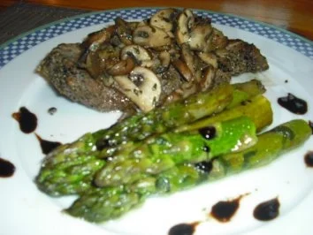 Variationen vom grünen Spargel - Rezept