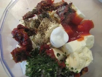 Rezept: Schafskäsecreme echt lecker Bild Nr. 3 Schafskäsecreme echt lecker - Rezept - Bild Nr. 3