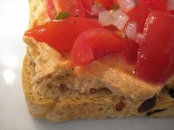 Tomatiges Abendbrot - Rezept