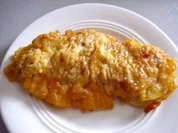 Senfschnitzel in Käsekruste - Rezept