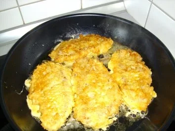 Rezept: Senfschnitzel in Käsekruste Bild Nr. 5 Senfschnitzel in Käsekruste - Rezept - Bild Nr. 5