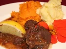 Rezept: Straußengulasch "Namibia" Straußengulasch "Namibia" - Rezept