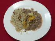 Indonesisches Filetgulasch mit Curryreis (Georg Uecker) - Rezept