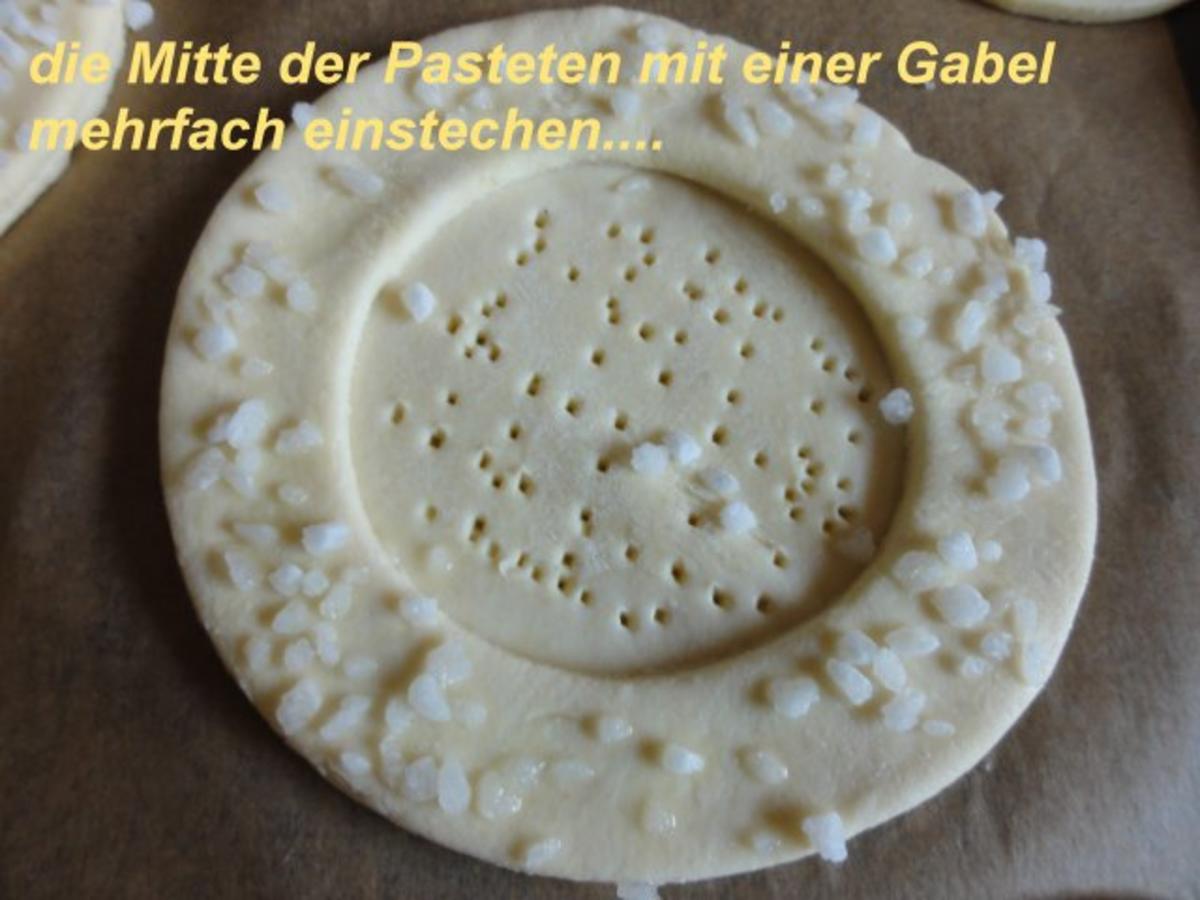 Blätterteig:  ERDBEER - SAHNE - PASTETEN - Rezept - Bild Nr. 6