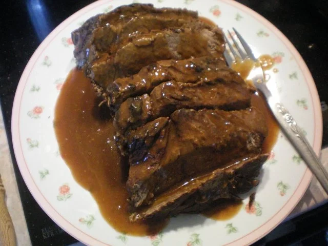 Rheinischer Sauerbraten (restliche Fotos da) vervollständigt.... - Rezept