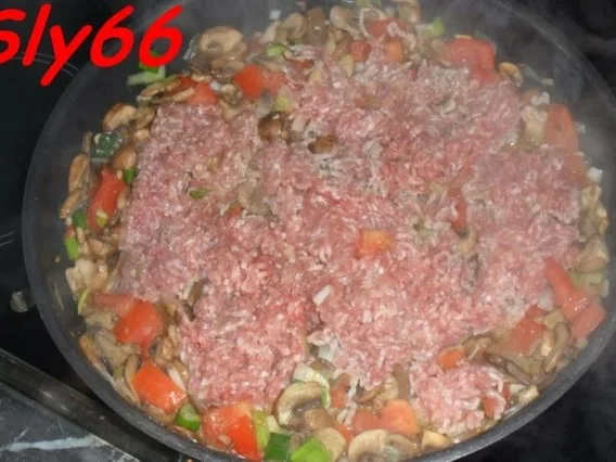 Aufläufe:Crepes-Auflauf mit Hack und Pilzen - Rezept - Bild Nr. 24