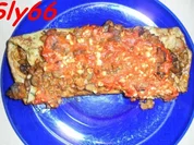 Aufläufe:Crepes-Auflauf mit Hack und Pilzen - Rezept