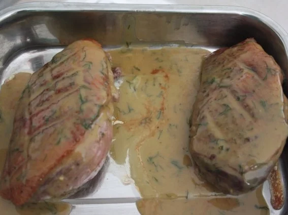 Ente an Gemüse-Rahm-Pfanne - Rezept - Bild Nr. 4