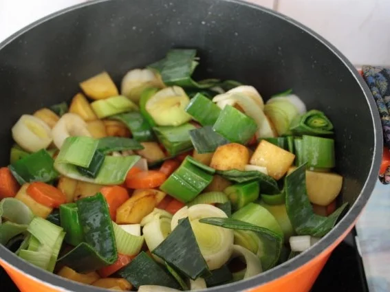 Ente an Gemüse-Rahm-Pfanne - Rezept - Bild Nr. 5