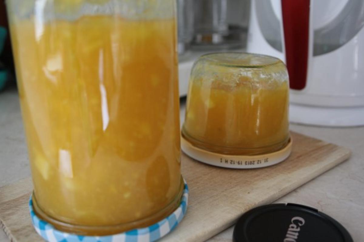 Mango-Konfitüre mit Apfel und Limette - Rezept - Bild Nr. 6