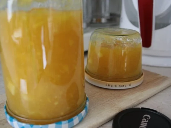 Mango-Konfitüre mit Apfel und Limette - Rezept - Bild Nr. 6