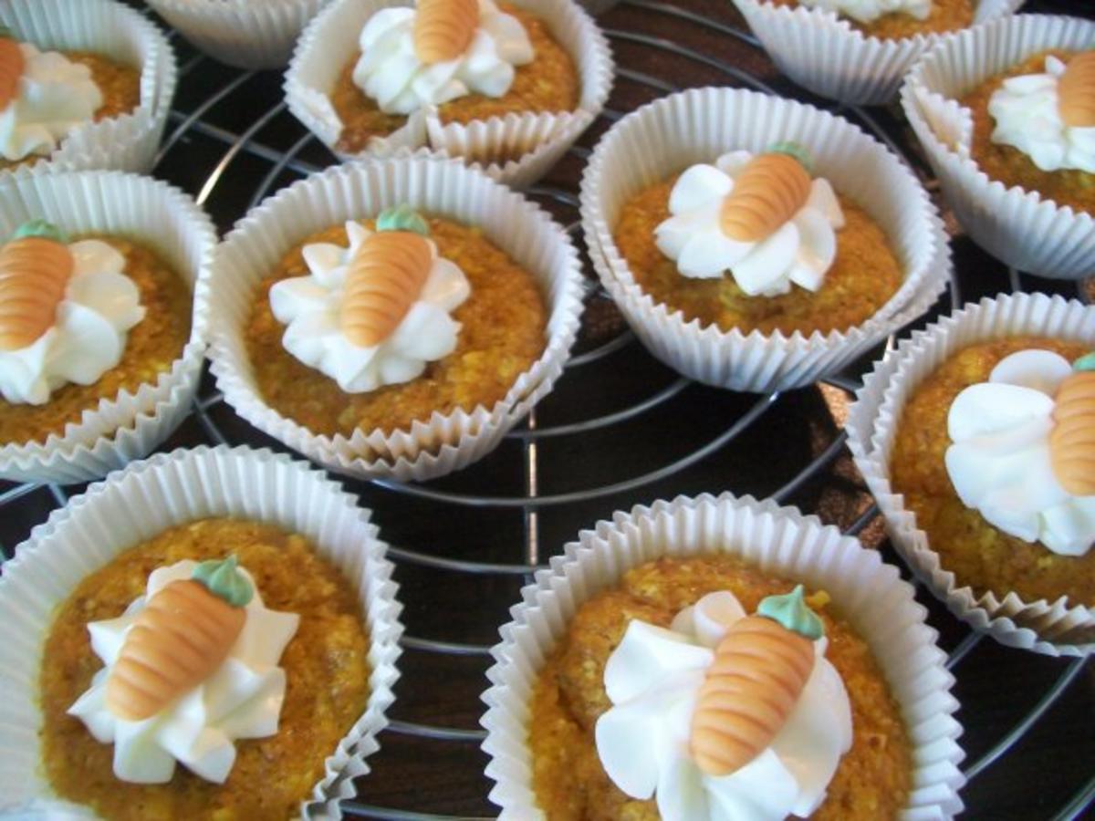 Möhren Cupcakes - Rezept - Bild Nr. 5