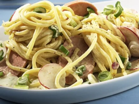 Rezept: Spagehtti Wurst-Salat Bild Nr. 5 Spagehtti Wurst-Salat - Rezept - Bild Nr. 5