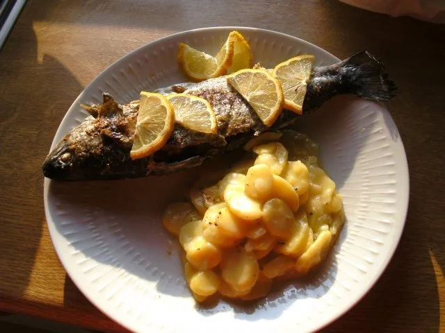 Rezept: Forellen einfach gebraten Bild Nr. 4 Forellen einfach gebraten - Rezept - Bild Nr. 4