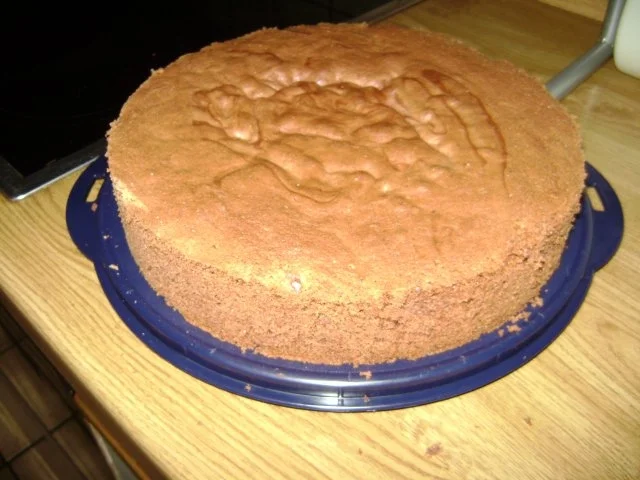 Bisquitboden hoch - Biskuit - Bisquit - Tortenboden hell oder dunkel - wie vom Bäcker - Rezept