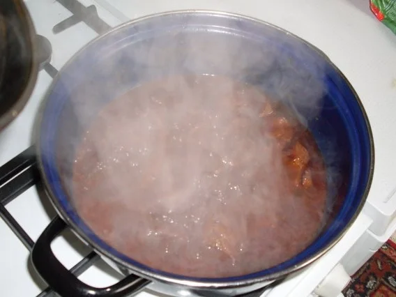 Gulasch mit Paprika und  Bohnen-Duo..., - Rezept - Bild Nr. 5