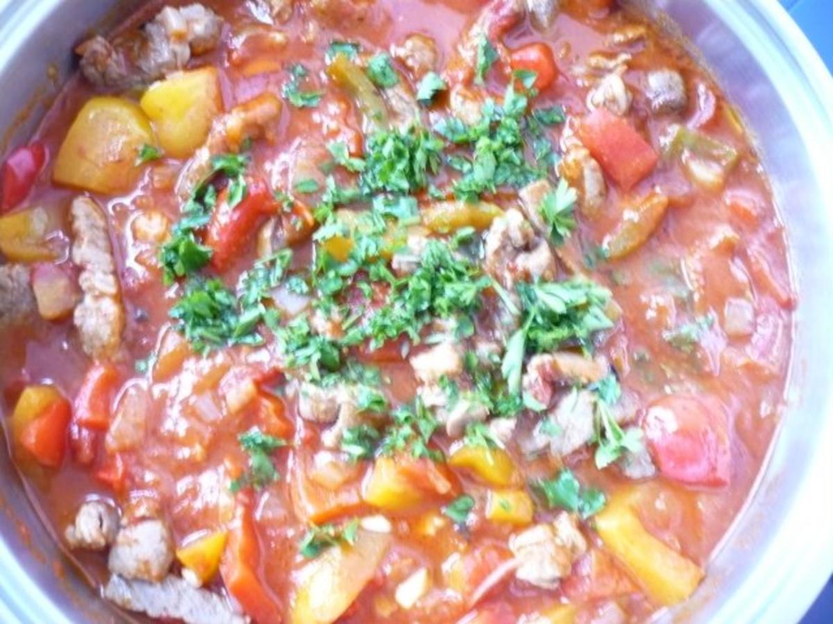 Puszta - Geschnetzeltes - Rezept - Bild Nr. 8