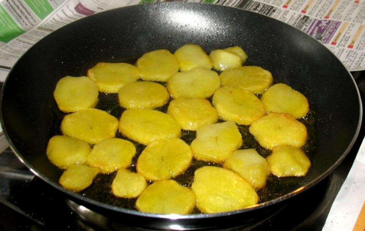 Kartoffeln - Röstkartoffeln von gekochten Kartoffeln - Rezept - Bild Nr. 4