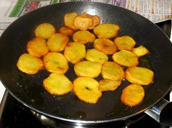 Kartoffeln - Röstkartoffeln von gekochten Kartoffeln - Rezept - Bild Nr. 6