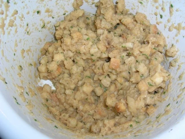 Schweinefilet im Bärlauch-Speck Mantel mit Bärlauch-Semmelknödeln und Rahmchampignons - Rezept - Bild Nr. 9