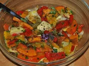 mediterraner Grillgemüsesalat zum Grillfest - Rezept