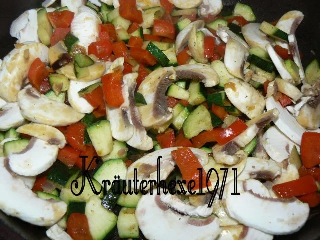 Gemüsepizza - Rezept