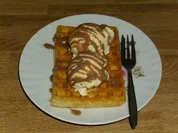 Schnelle Eiswaffeln - Rezept
