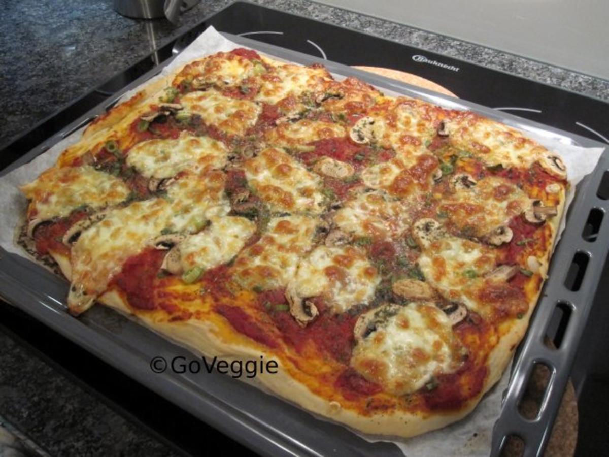 Ruccola-Champignons-Pizza - Rezept - Bild Nr. 7