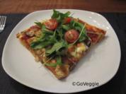 Ruccola-Champignons-Pizza - Rezept