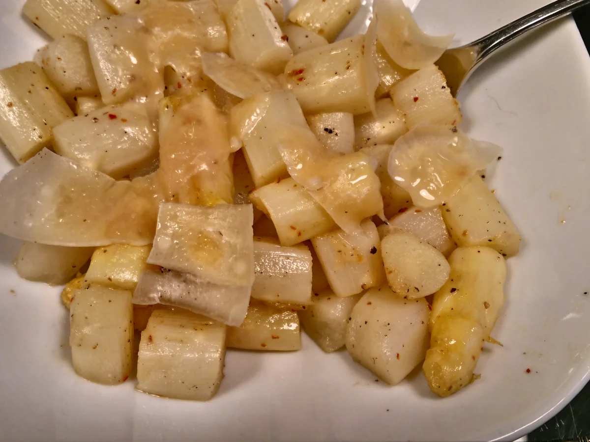 Lauwarmer Spargelsalat - Rezept - Bild Nr. 9