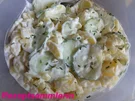 Salatbar:  KARTOFFELSALAT mit Schlangengurke - Rezept
