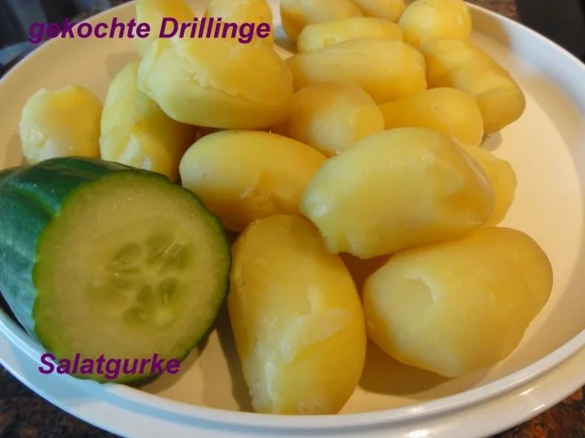 Rezept: Salatbar: KARTOFFELSALAT mit Schlangengurke Bild Nr. 2 Salatbar: KARTOFFELSALAT mit Schlangengurke - Rezept - Bild Nr. 2