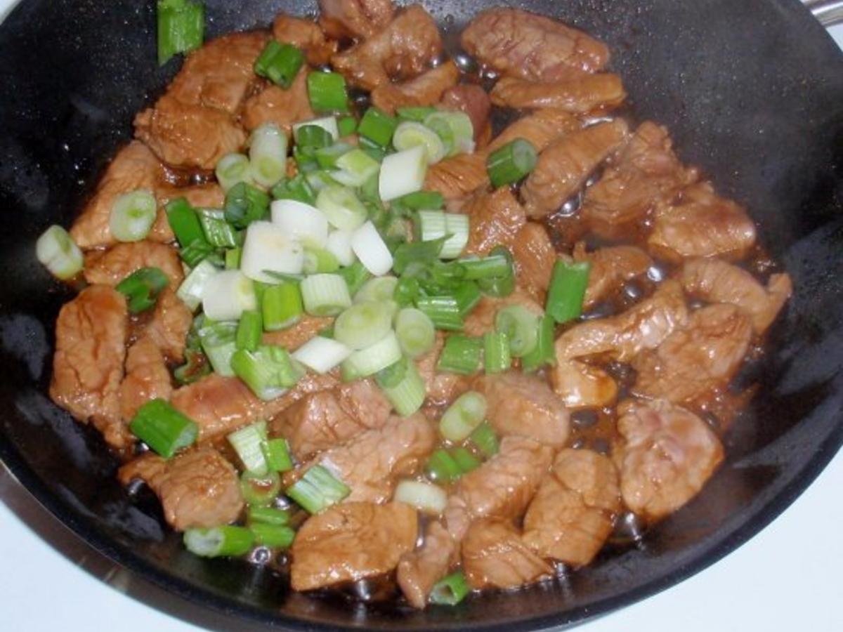 Filet Pilz Spargel Pfanne mit bunten Nudeln - einfach - 212 kcal/100g