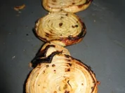 Grillzwiebel-Spieß, karamellisiert - Rezept