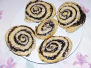 Mohn- und Marzipanschnecken - Rezept