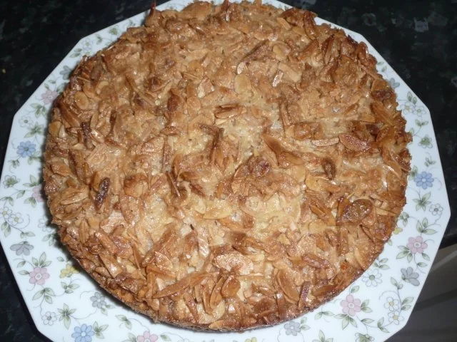 Nusseckentorte (Mandeln) - Rezept